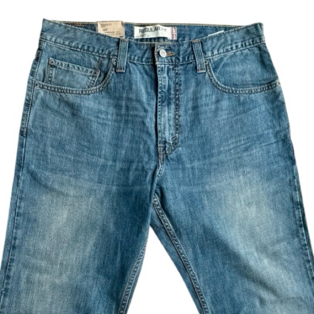 Levi's Men's Straight Blue Jeans Regular  Fit 34/34